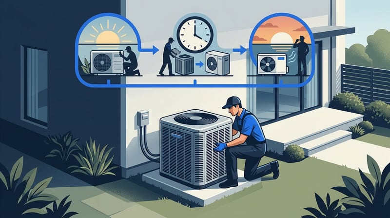 same day AC replacement - AC Unit Installation data and analysis